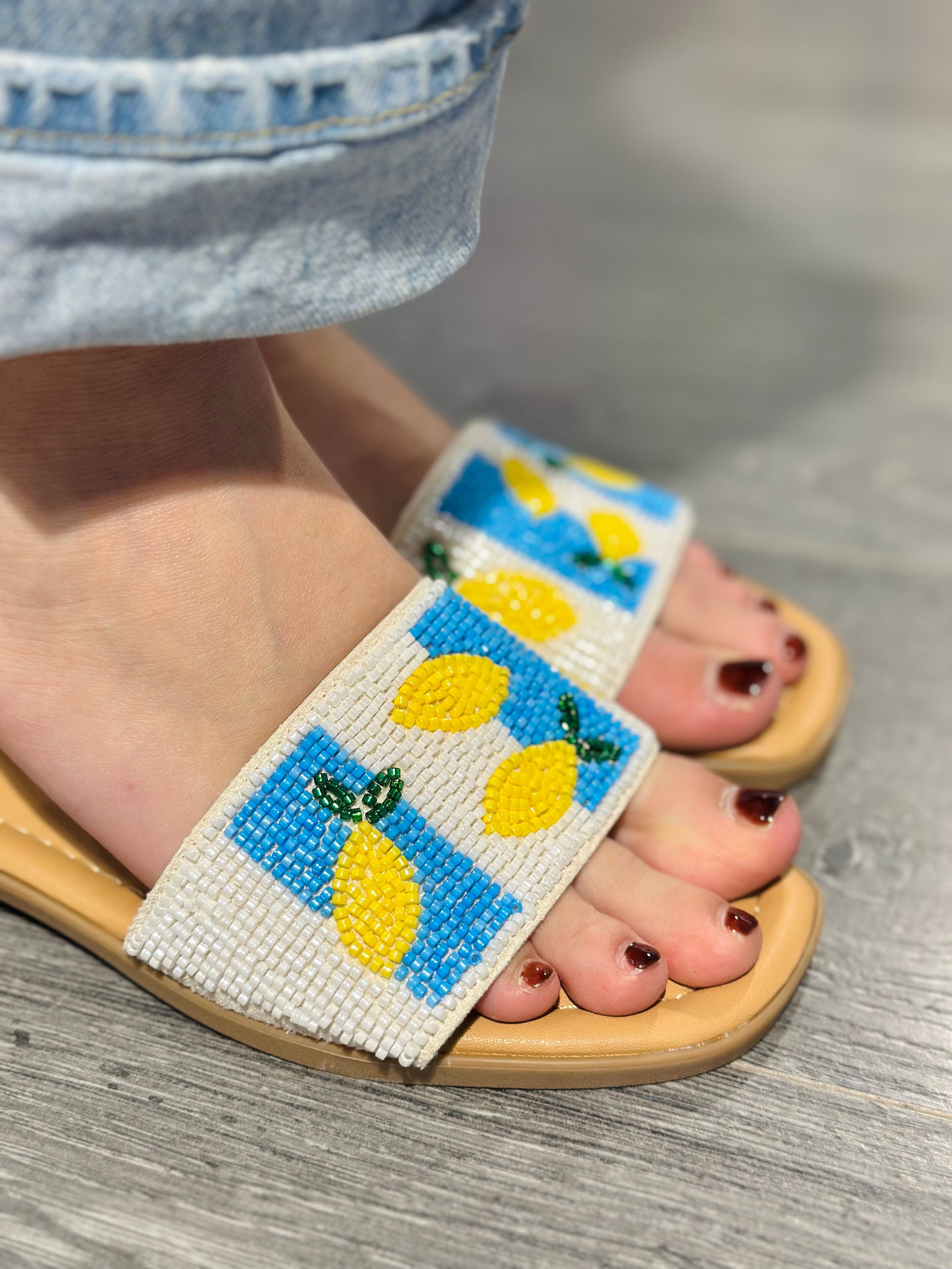 Beaded Sandals – Krush The Runway