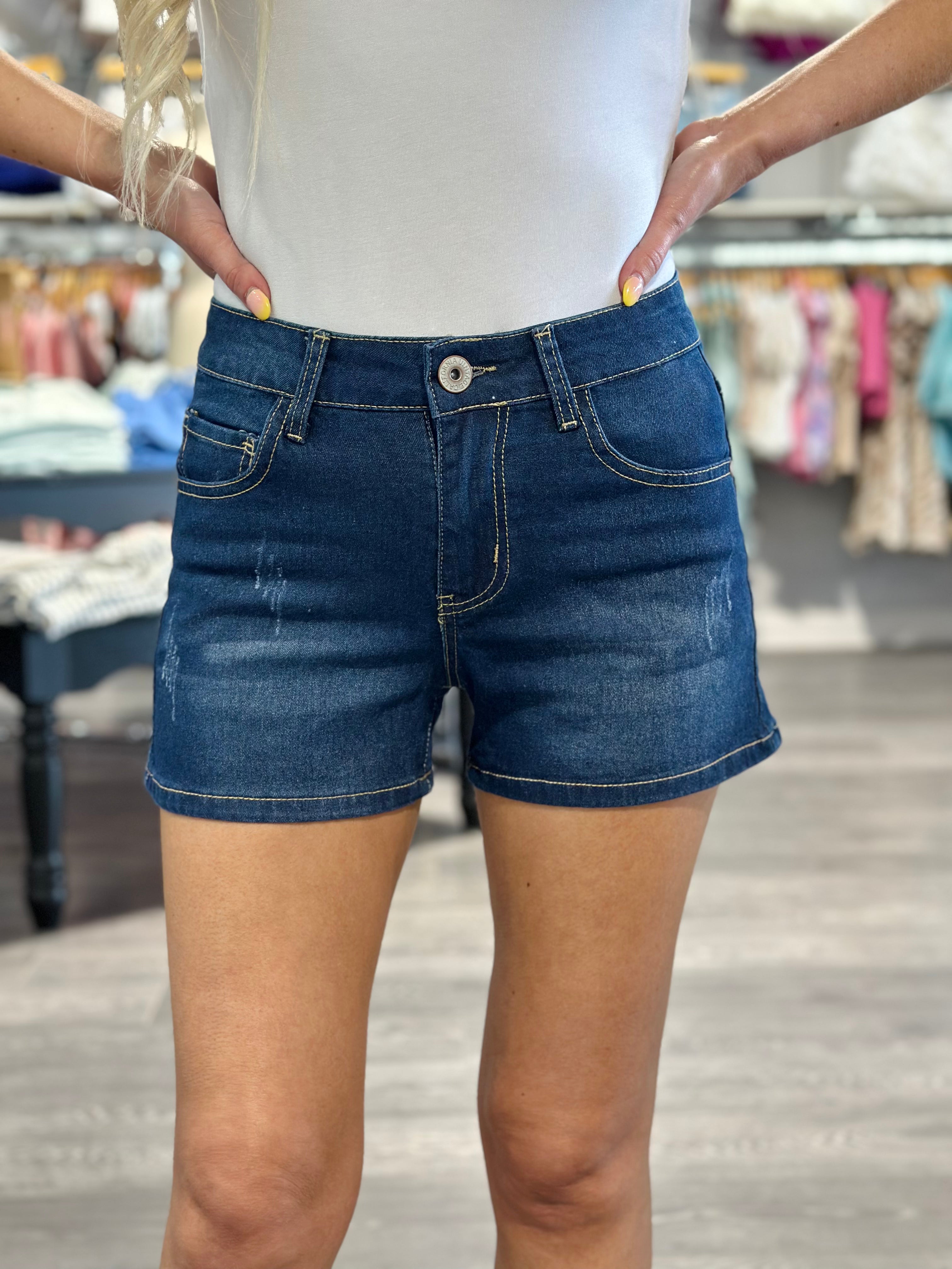 California Vintage Denim Shorts – Krush The Runway